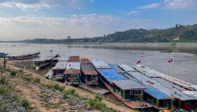 Tourist Boat Station in Huay Xai, Laos